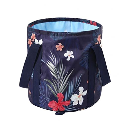 Bañera portátil plegable para pies azul miniatura 1