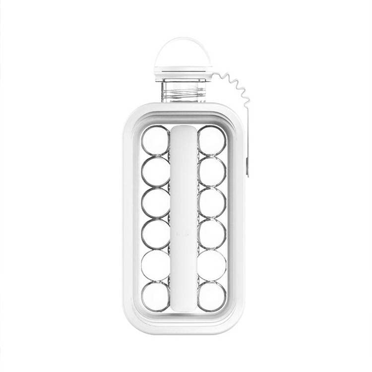 Uncork & Uncap 2-in-1 Ball Maker Ice Cube Tray & Water Bottle miniatura 3