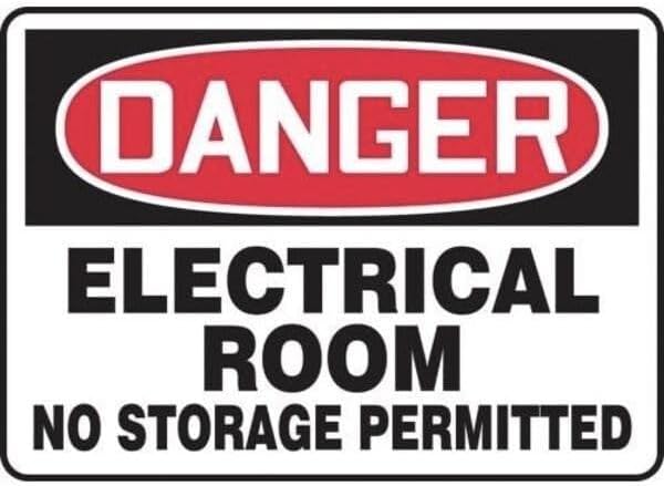 SAFETY SIGN LOW CLEARANCE 6 X 24, Mfr: MECR634XP-A