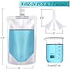Plastic Flasks 24 PCS, 8 Oz Concealable and Reusable Drink Pouches, Leak-Proof Food Grade Plastic for Travel, Outdoor Sports (8OZ-24PCS +3 Funnels)