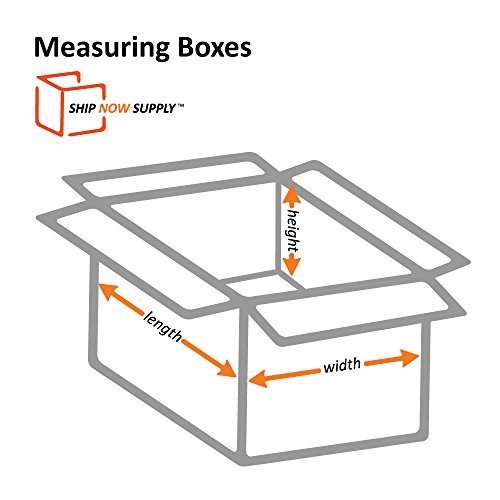 Image of SHIP NOW SUPPLY 36x24x12 Corrugated Boxes, Large, 36L x 24W x 12H, Pack of 10 | Shipping, Packaging, Moving, Storage Box for Home or Business, Strong Wholesale Bulk Boxes