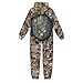 GIFTPUZZ Deer Circle Camo Boys Girls Fashion Long Sleeves Long Pants Homewear with Pockets and Zipper Hoodies Streetwear Camo Hunting Boys Clothes Size P23-XL