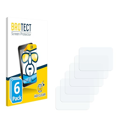 brotect Screen Protector Compatible with Technaxx MusicMan MA (6 Pack) - HD-Clear Protection Film