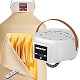 Portable Clothes Dryer, 600W Compact Foldable Mini Dryer Machine with Adjustable Timer, Quiet Fast-Drying Electric Travel Clothes Dryer for RV, Apartment, Home, Hotel Room
