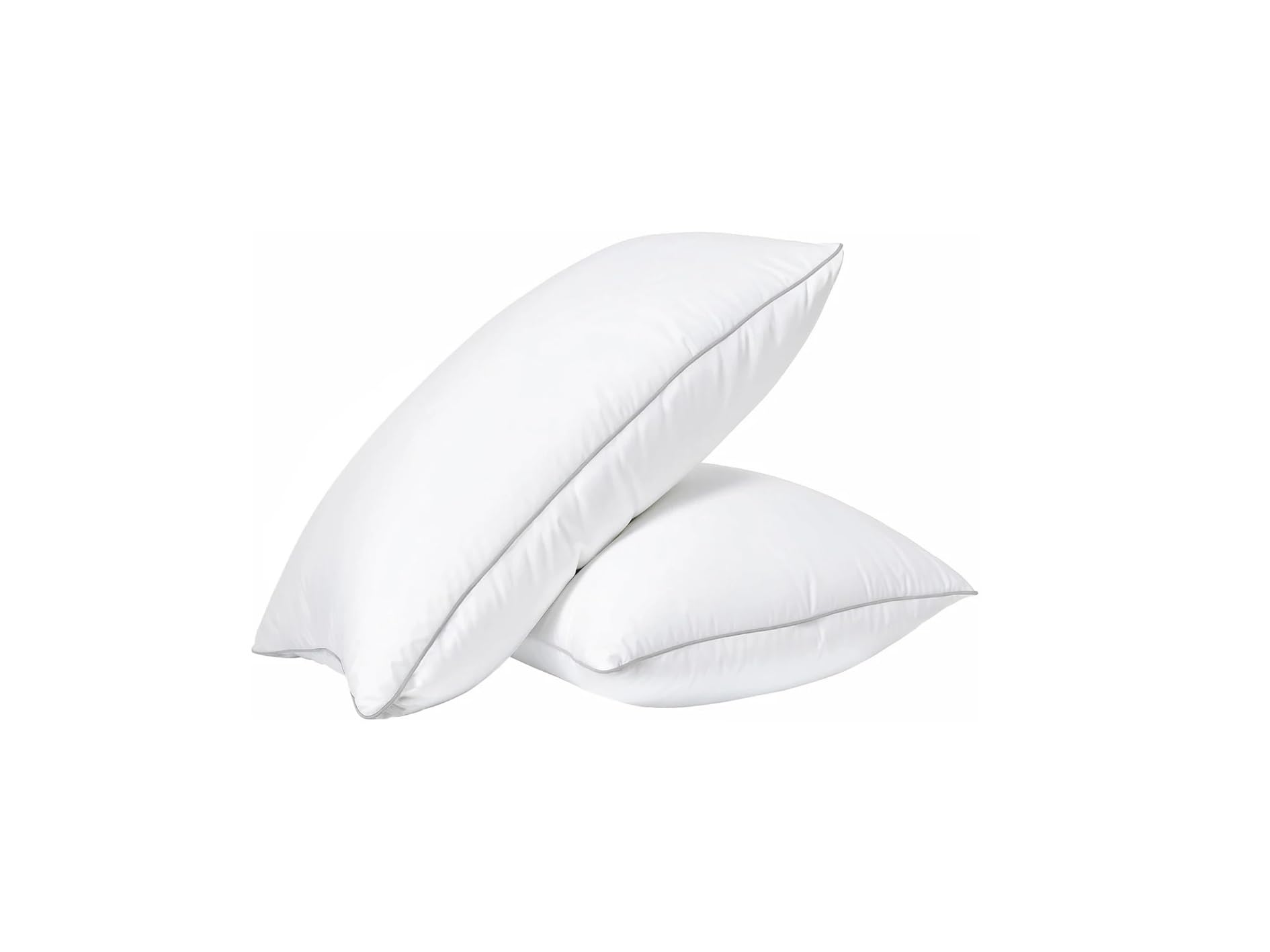 White Student Pillow High Gram Weight Feather Silk Dormitory Home Comfort King