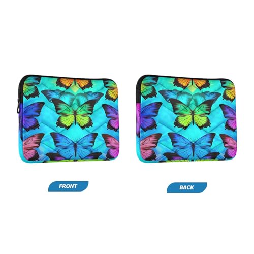 Funda para portátil 13-14 pulgadas color mariposas miniatura 2