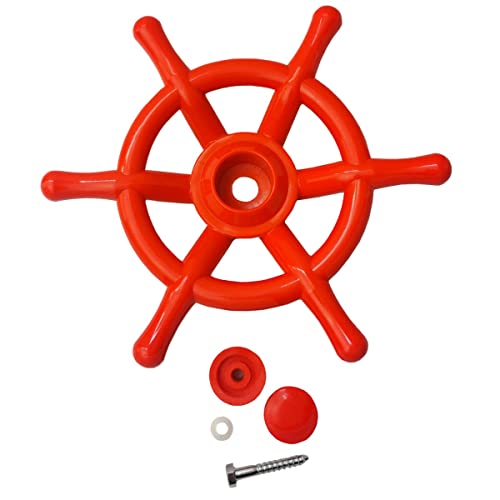 Volant bateau rouge Kangui pour éveiller l'imaginaire des enfants au jardin
