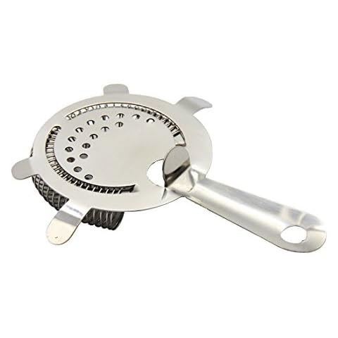 Evilandat Barsieb Bar Werkzeuge Edelstahl Cocktailshaker Cap Eis Sieb Cover