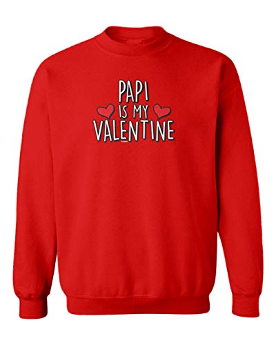 Grandma is My Valentine - Love Cute Youth Fleece Crewneck Sweater