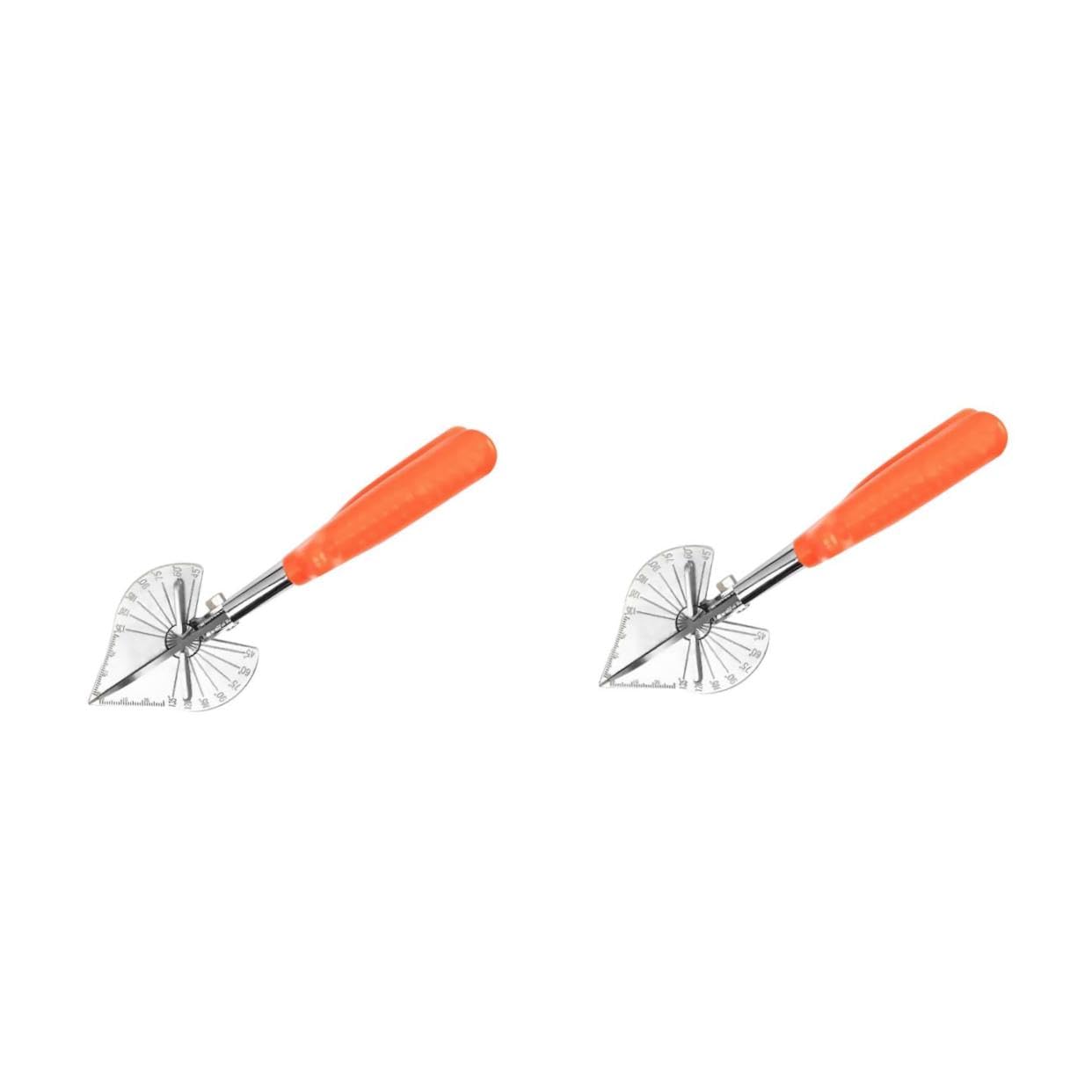 Cisaillement de goulotte multi-angle SHINEOFI en acier 45# robuste pour menuiserie précise