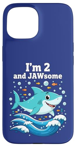 I'm 2 and Jawsome Shark 2΂̒a X}zP[X iPhone 15 p