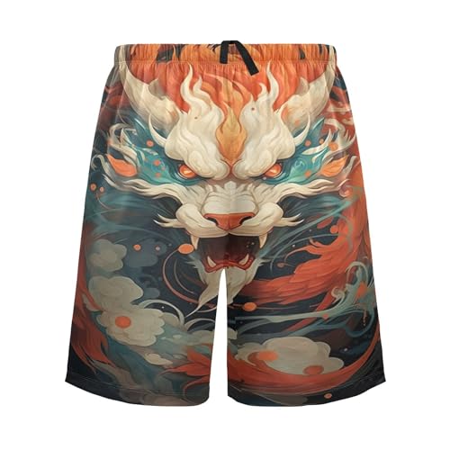 Bunny Rabbit Strawberry Mens Pajama Shorts Drawstring Sleep Bottoms 20853120