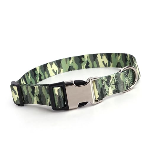 Omquot Collar de con Estampado Suave, Cierre Seguro, Mayor Comodidad para Caminar a Diario (L)