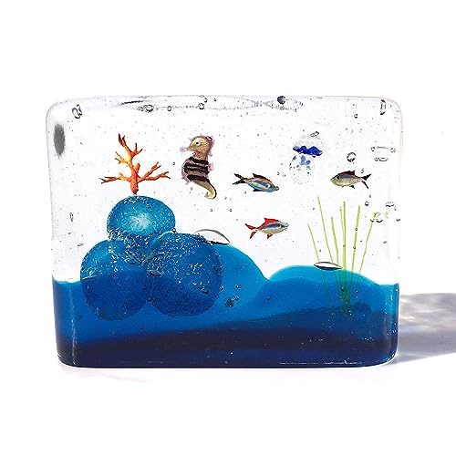 YourMurano Murano Glass Aquarium Marine Sculpture