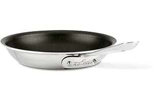 All-Clad D3 3-Ply Stainless Steel Fry Pan 8 Inch