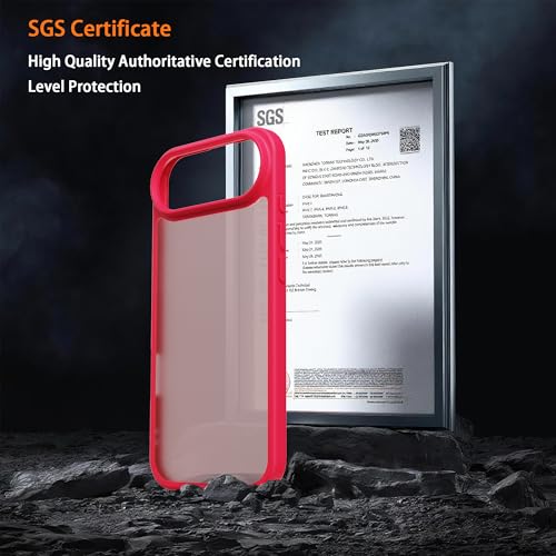 Image of iPhone air Case,Translucent Matte(Rose red)