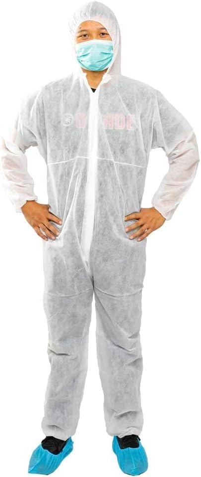 Disposable Coverall – Full-Body Protective Suit for Safety, Hygiene & Comfort, Lightweight and Durable