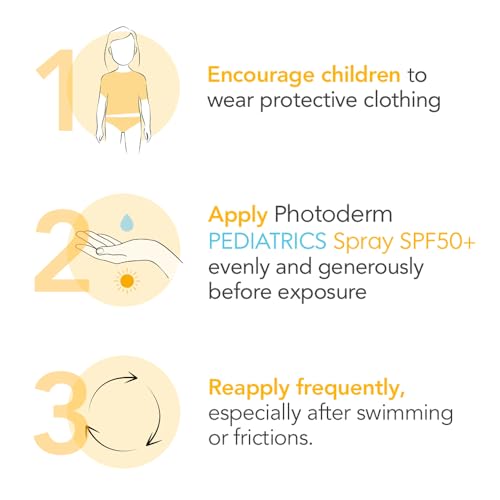 BIODERMA Photoderm Pediatrics Spray SPF50+ Sonnencreme für Kinder ab 12 Monaten, sehr hoher Schutz - empfindliche Haut - breites… – Ansicht 5