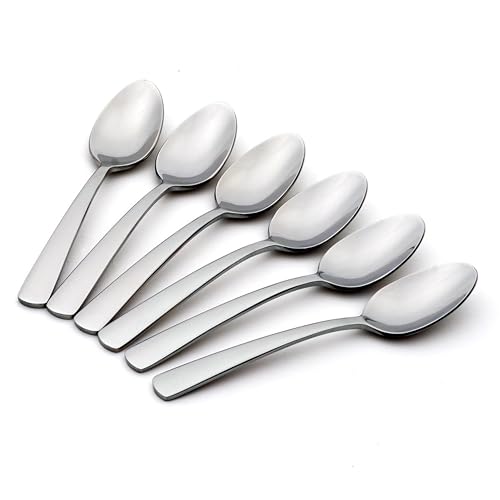 Oneida H084006E Aptitude, Teaspoons, Set of 6, Stainless Steel, Silver