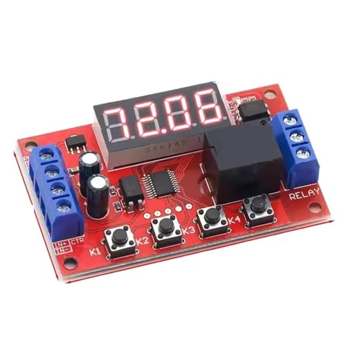 Module de relais de temporisation réglable LED 12V minuterie 10A