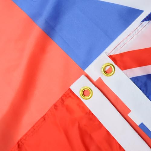 Image of AZ FLAG Set of 2 Bermuda Flags - 90 x 60 cm - 100% Polyester Bermuda Flag with Integrated Metal Eyelets