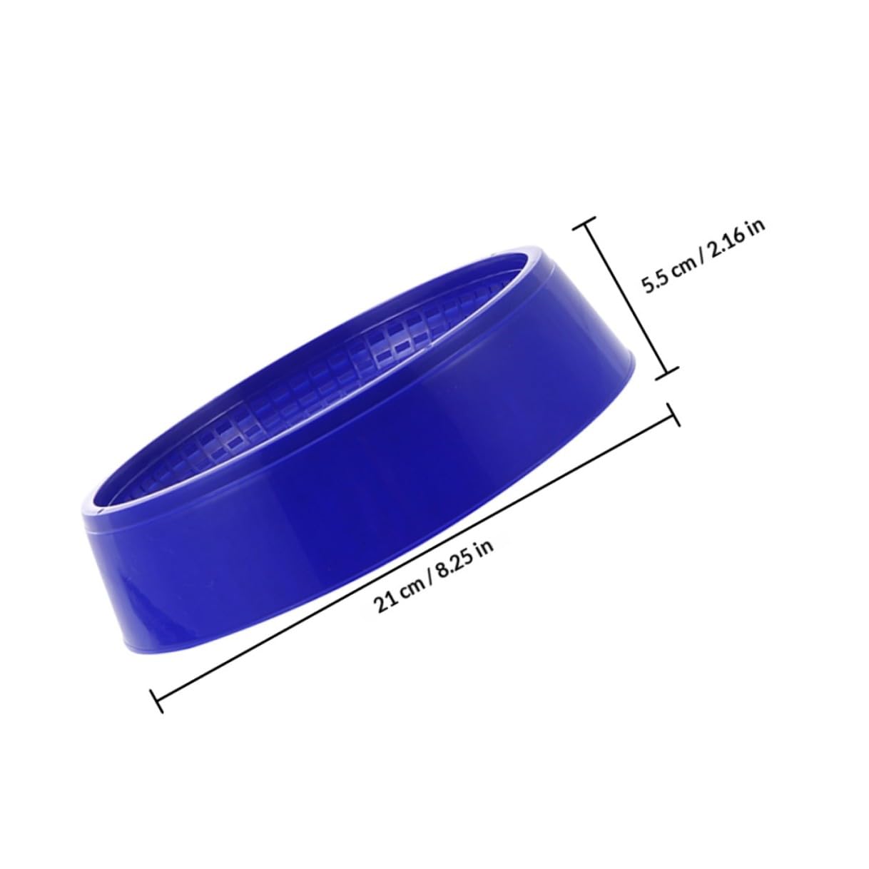 Set da 8 Ciotole in Plastica per Nido di Piccioni, Supporto Stabile per Allevamento e Schiusa Uova, Accessori per Gabbie di Uccelli Base Antiscivolo, per Allevatori di Colombe