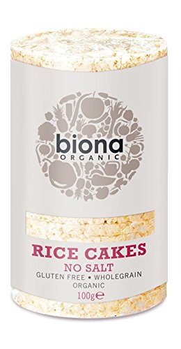 Biona Rice Cakes no Salt Organic 100g-12 Pack