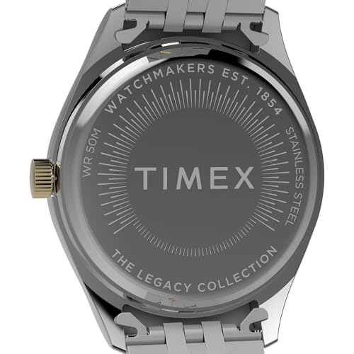 Image of TIMEX Trend Analog Watch for Women with Green Round Dial & Multicolor Stainless Steel Bracelet Band Water Resistant Women's Wrist Watches - TW2W87400UJ