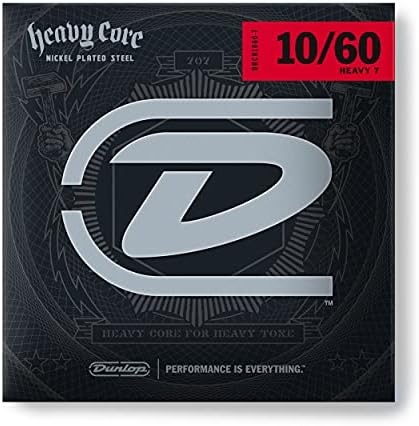 Dunlop DHCN1060 Heavy 7 String Core Set 10-60 Electric Guitar Strings