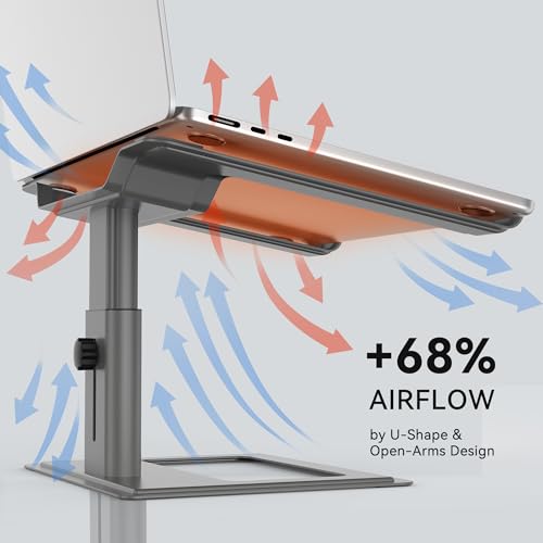 SOUNDANCE Adjustable Aluminum Laptop Stand — view 5