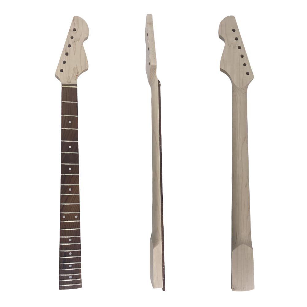 エレキギターのbody、neck Amazon.com: Vetimobato Maple Electric Guitar Neck 22 Fret 27inch