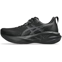 ASICS NOVABLAST 5 womens Sneaker, BLACK/CARRIER GREY, 5.5 US