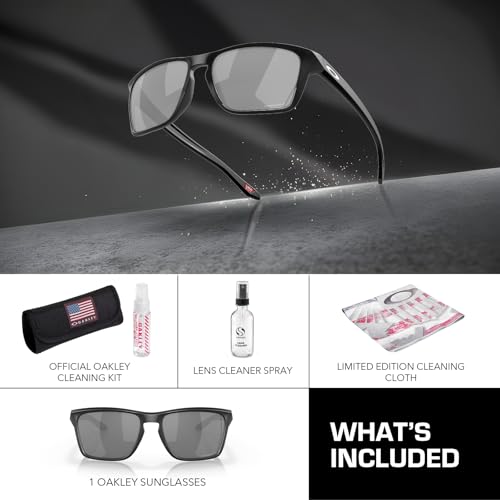 Image of Oakley SYLAS OO9448 Rectangle Shape Sunglasses With Official Eyewear Kit | Men's Sunglasses