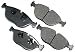 Akebono EUR682 EURO Ultra-Premium Ceramic Brake Pad Set