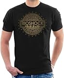 Bioshock Golden Logo Men's T-Shirt Size XL