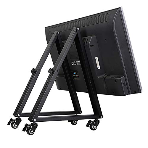 Soporte de TV de piso bajo con ruedas universal 32-65" miniatura 4