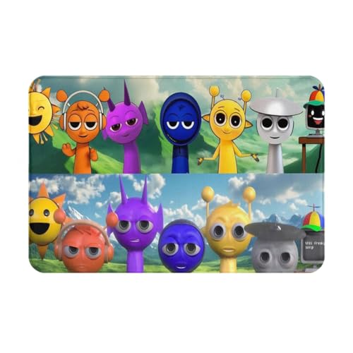 �X�v�����L�[ Sprunki (15) ���փ}�b�g ���O ���� ���� �h�A�}�b�g ������� ����~�� �􂦂� ���� �z�� �ې� �o�X�}�b�g �ӂ�ӂ� �h�A�}�b�g �D���Ƃ��}�b�g ���� �䏊 �Ɩ��p �ƒ�p 40×60cm