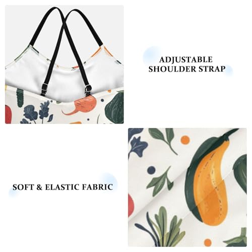 Colorful Fruits Vegetables Girls One Piece Swimsuits Quick Dry Beach Swimwear Bathing Suit4