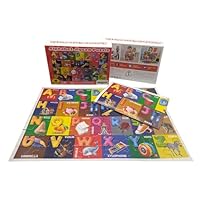 Alphabet Jigsaw Puzzle for 4, 5 Year Olds, Educational Learning Toy for Children, Fun & Interactive 48 piece Puzzle, Advanced Problem Solving & Cognitive Skills