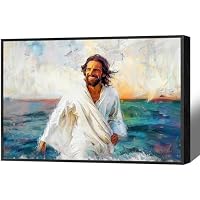 Amazon.co.jp: FBKDVC イエスキリストポスタープリント、イエスの