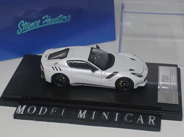 フェラーリ F12 TDF 1/64 ミニカー Stance Hunters Amazon | 白 SH 1/64 フェラーリ Ferrari F12 TDF Stance