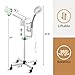 OmySalon 2 in 1 Facial Steamer with 5X Magnifying Lamp, Esthetician Steamer Hot Ozone Mist Face Spa Mist Steam for Home Beauty Salon, Personal Skin Care Deep Cleaning, White