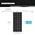 Renogy Solar Panel 200W 12V Lightweight Monocrystalline Semi-Flexible Bendable Mono Off-Grid Charger for Marine RV Cabin Van Car Uneven Surfaces