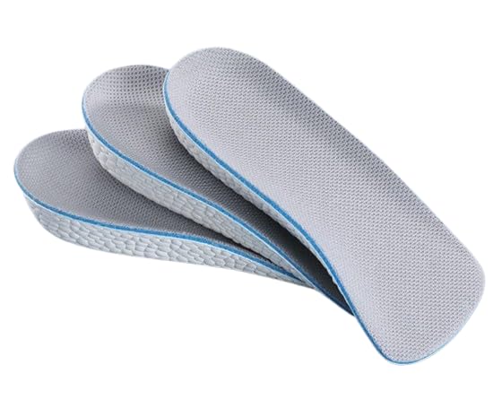 JAYSI Footprint Insoles Shoe Insoles Breathable Half Insole Heighten Heel Insert Sport Shoes Pad Cushion Unisex | Comfortable Shock Absorption Shoe Inserts for Walking,Running,Hiking (Medium) (B0D6FM23YB) Amazon Price History, Amazon Price Tracker