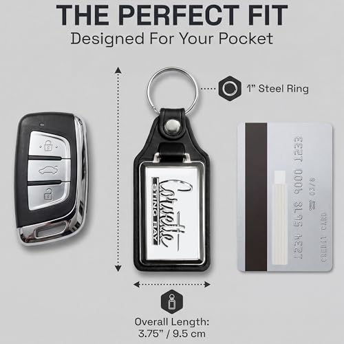 Image of Brotherhood Car Key Chain for Corvette - Classic Models Keychain for Men and Women Gift Key Ring Key Chain