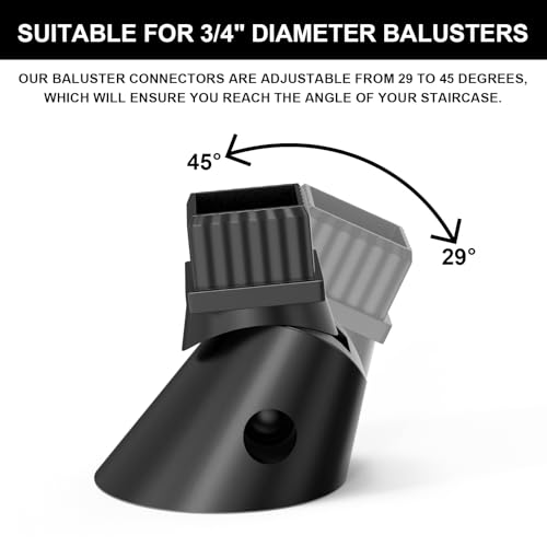 Connecteurs de balustre BLIKA pour stopper la rouille et installer sans percer - 5