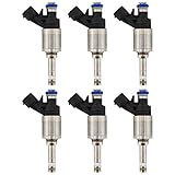 ProXlex 6Pcs 16600-6KA0A Fuel Injector Compatible with Nissan Pathfinder Infiniti QX60 JX35 2016 2017 2018 2019 2020 3.5L Replaces# 166006KA0A FJ1548