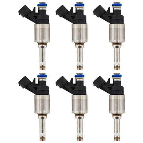 ProXlex 6Pcs 16600-6KA0A Fuel Injector Compatible with Nissan Pathfinder Infiniti QX60 JX35 2016 2017 2018 2019 2020 3.5L Replaces# 166006KA0A FJ1548