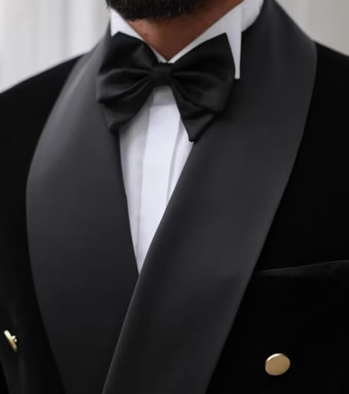 Mens Jacket Paisley Shawl Lapel Double Breasted Blazer Jacket Slim Fit Prom Tuxedo2