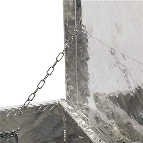 Miniatura 8 de Caja de herramientas de aluminio para camión de 30 pulgadas de largo x 14 pulgadas de ancho x 10 pulgadas de alto, caja de herramientas de